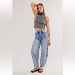 NWT Driftwood Parker Cut-Out Jeans, size 28